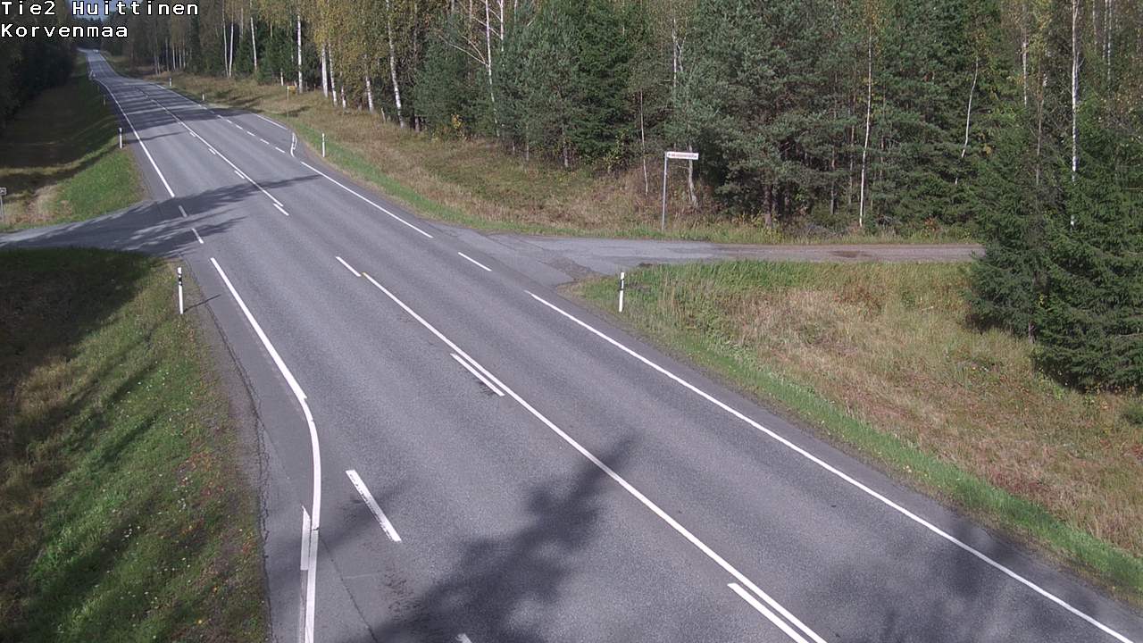 Weather Camera Image Road 2 Huittinen, Korvenmaa, Huittinen, Satakunta