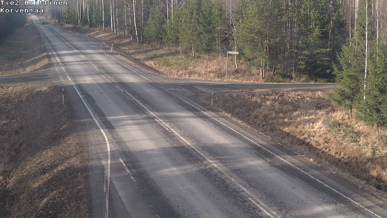 Weather Camera Image Väg 2 Huittinen, Korvenmaa, Huittinen, Satakunta