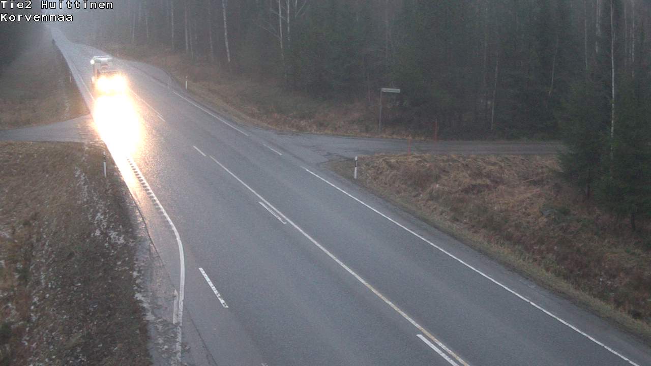 Weather Camera Image Väg 2 Huittinen, Korvenmaa, Huittinen, Satakunta