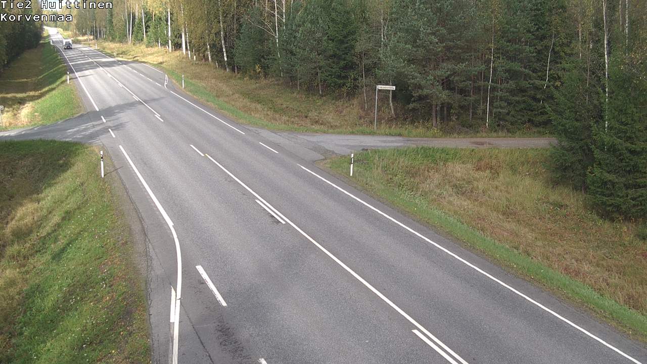Weather Camera Image Road 2 Huittinen, Korvenmaa, Huittinen, Satakunta