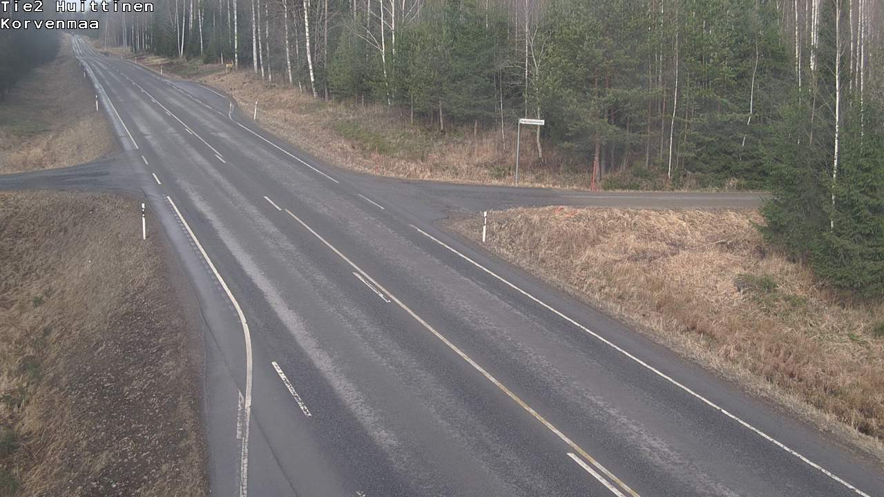 Weather Camera Image Väg 2 Huittinen, Korvenmaa, Huittinen, Satakunta