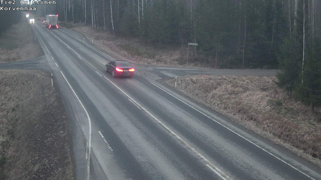 Weather Camera Image Road 2 Huittinen, Korvenmaa, Huittinen, Satakunta