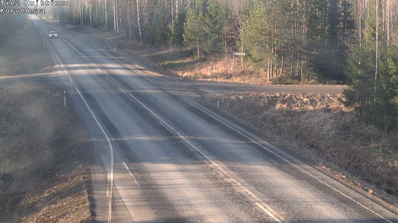 Weather Camera Image Road 2 Huittinen, Korvenmaa, Huittinen, Satakunta