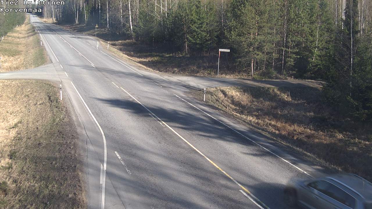 Weather Camera Image Road 2 Huittinen, Korvenmaa, Huittinen, Satakunta
