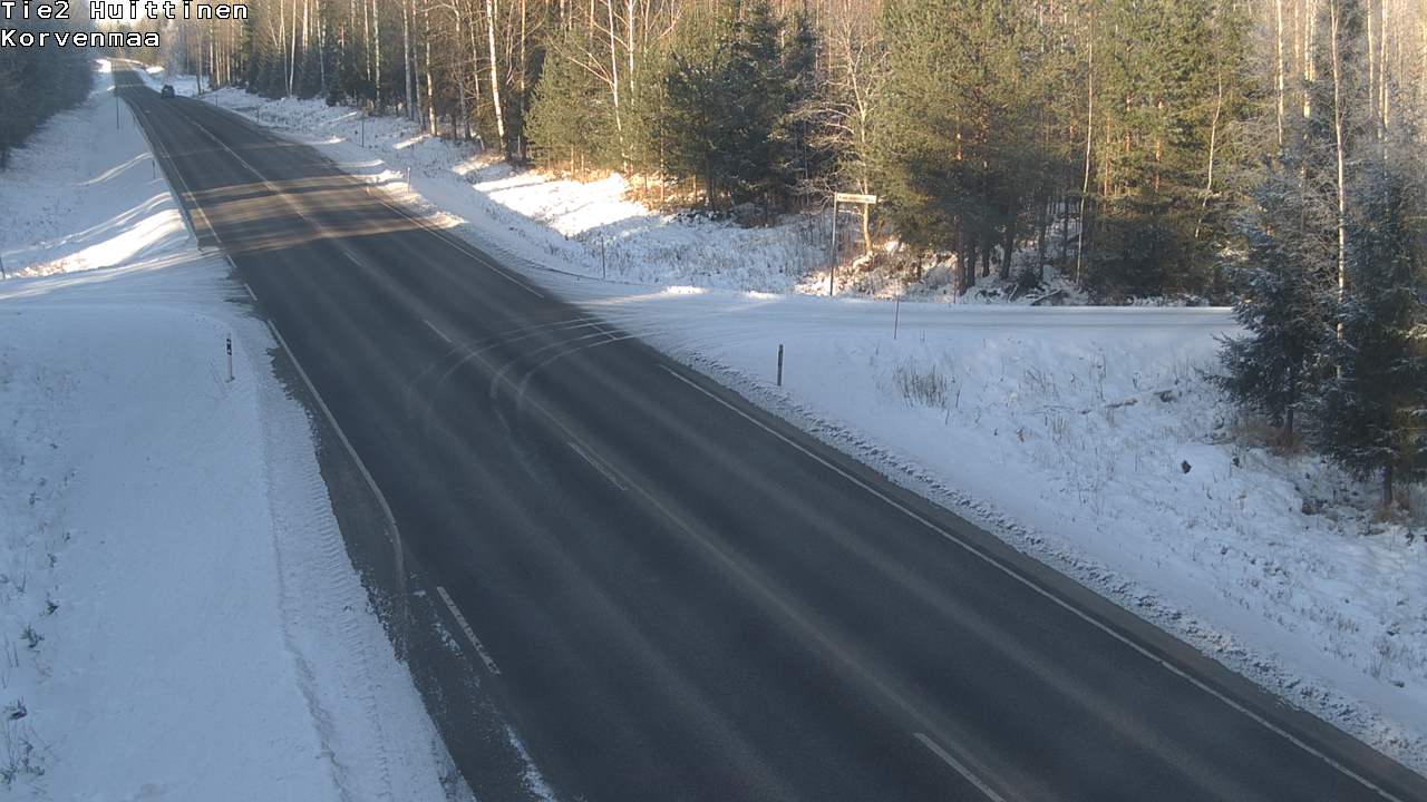 Weather Camera Image Road 2 Huittinen, Korvenmaa, Huittinen, Satakunta