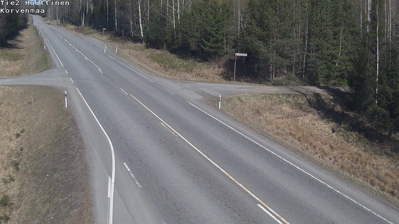 Weather Camera Image Road 2 Huittinen, Korvenmaa, Huittinen, Satakunta