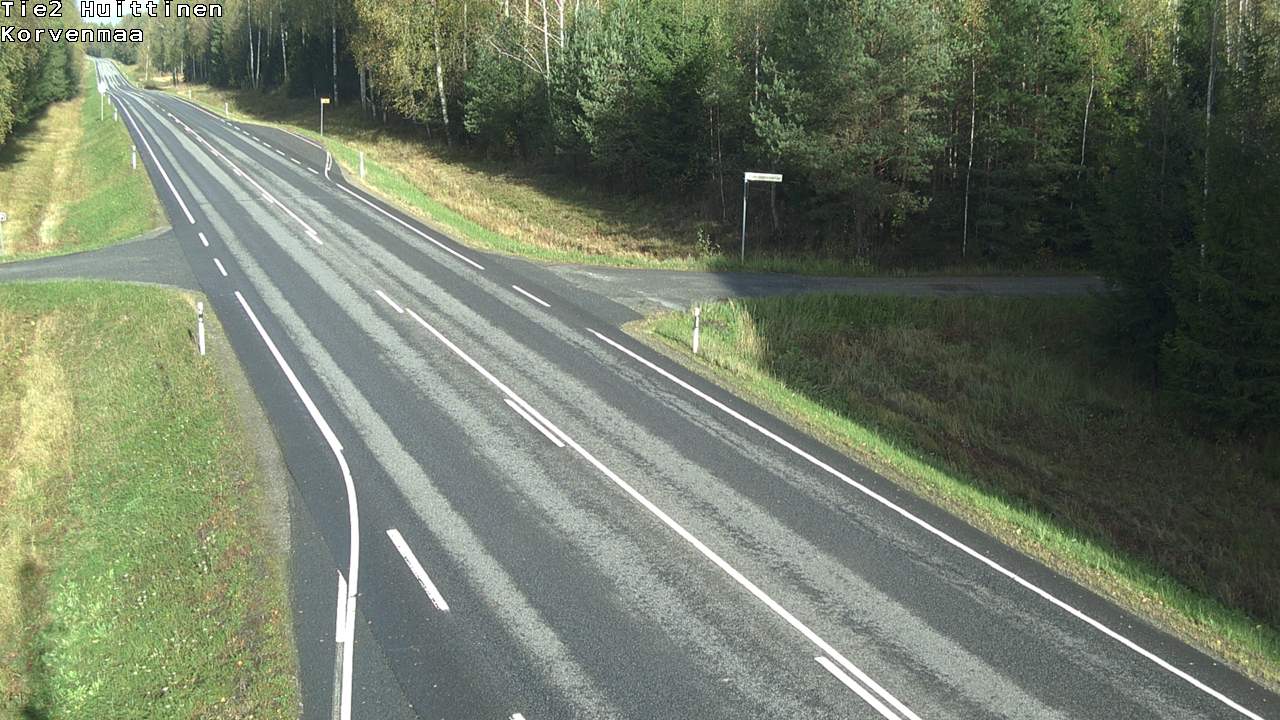 Weather Camera Image Road 2 Huittinen, Korvenmaa, Huittinen, Satakunta