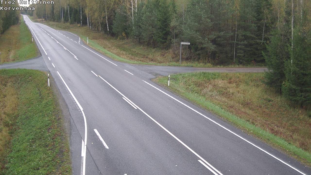 Weather Camera Image Road 2 Huittinen, Korvenmaa, Huittinen, Satakunta