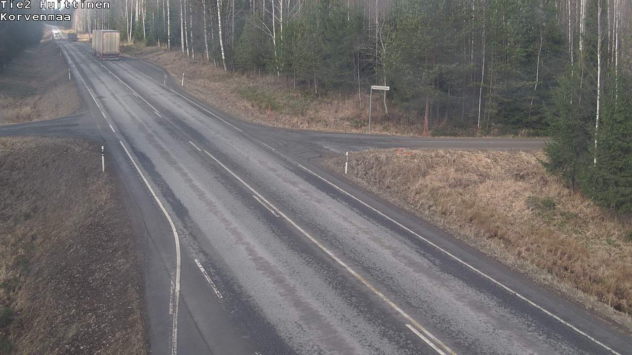 Weather Camera Image Väg 2 Huittinen, Korvenmaa, Huittinen, Satakunta