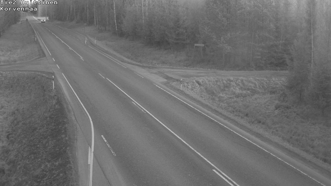 Weather Camera Image Road 2 Huittinen, Korvenmaa, Huittinen, Satakunta
