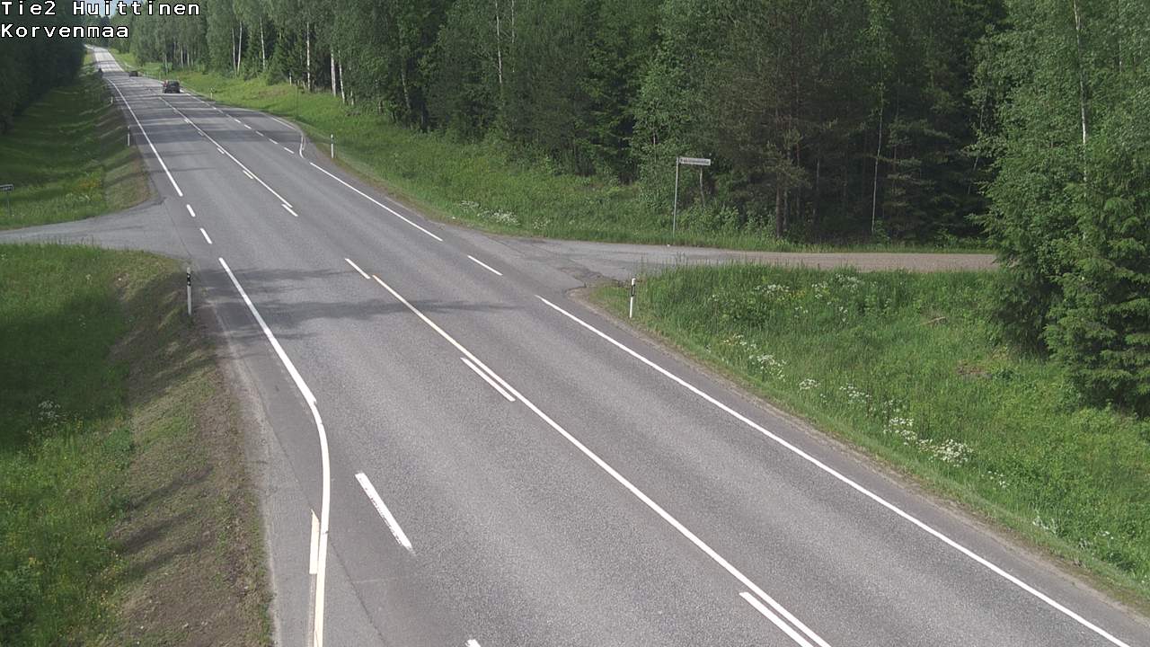 Weather Camera Image Väg 2 Huittinen, Korvenmaa, Huittinen, Satakunta
