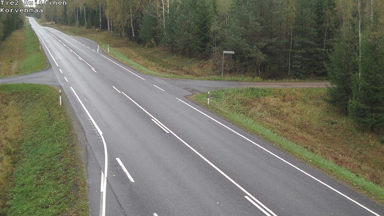 Weather Camera Image Road 2 Huittinen, Korvenmaa, Huittinen, Satakunta