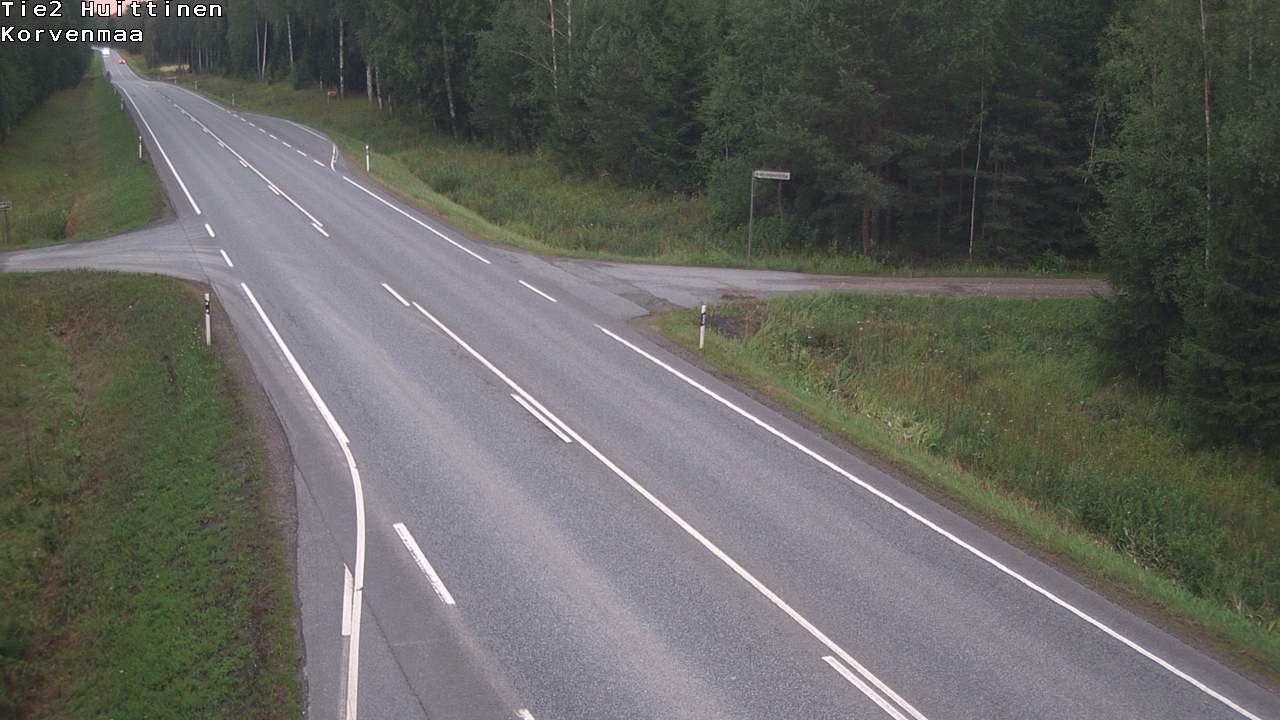 Weather Camera Image Väg 2 Huittinen, Korvenmaa, Huittinen, Satakunta