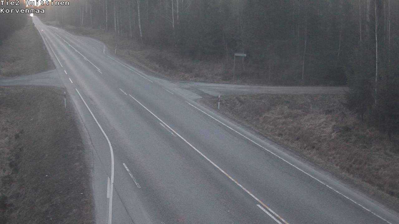 Weather Camera Image Road 2 Huittinen, Korvenmaa, Huittinen, Satakunta