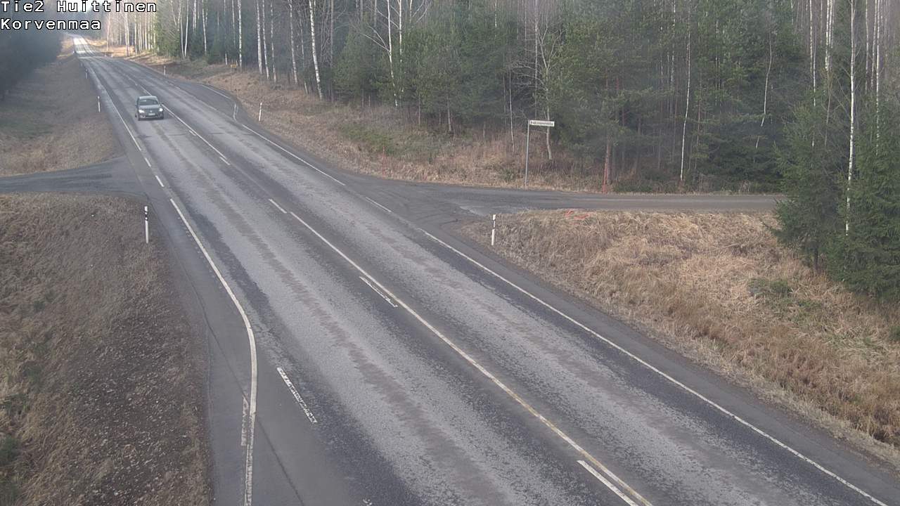 Weather Camera Image Väg 2 Huittinen, Korvenmaa, Huittinen, Satakunta