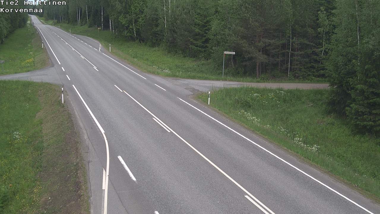 Weather Camera Image Road 2 Huittinen, Korvenmaa, Huittinen, Satakunta