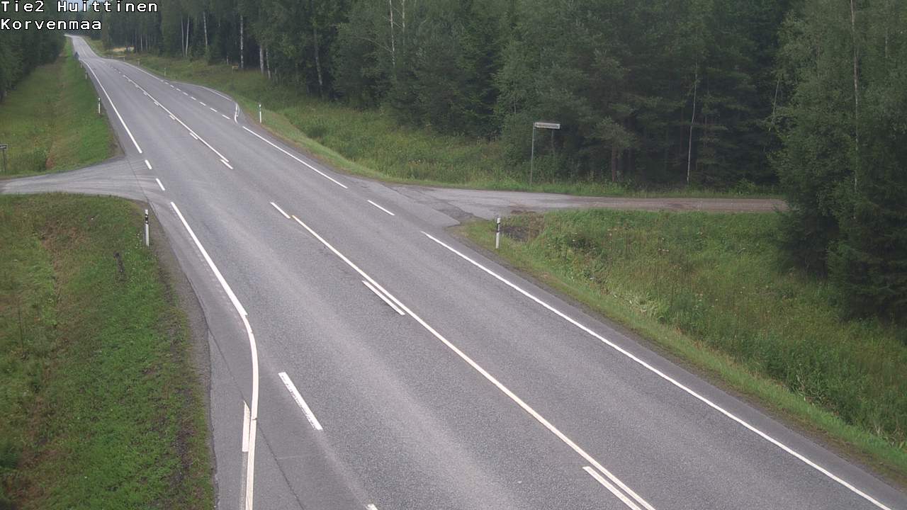 Weather Camera Image Väg 2 Huittinen, Korvenmaa, Huittinen, Satakunta