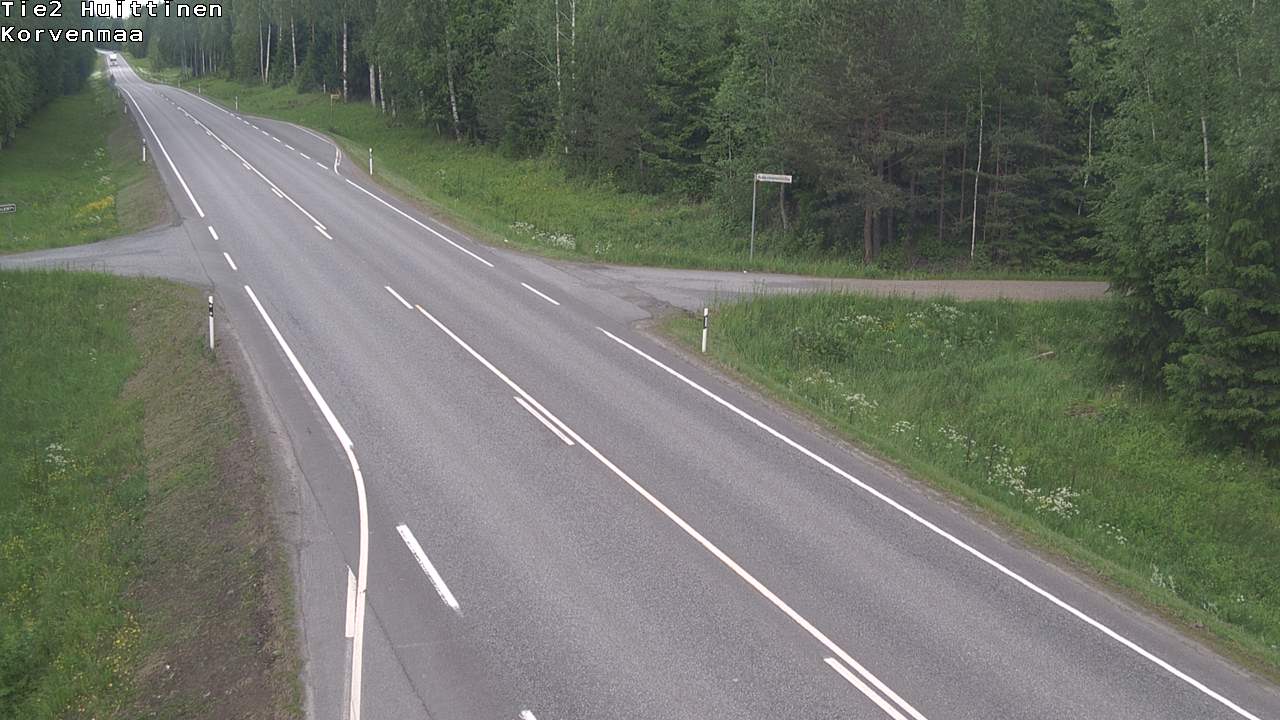 Weather Camera Image Road 2 Huittinen, Korvenmaa, Huittinen, Satakunta