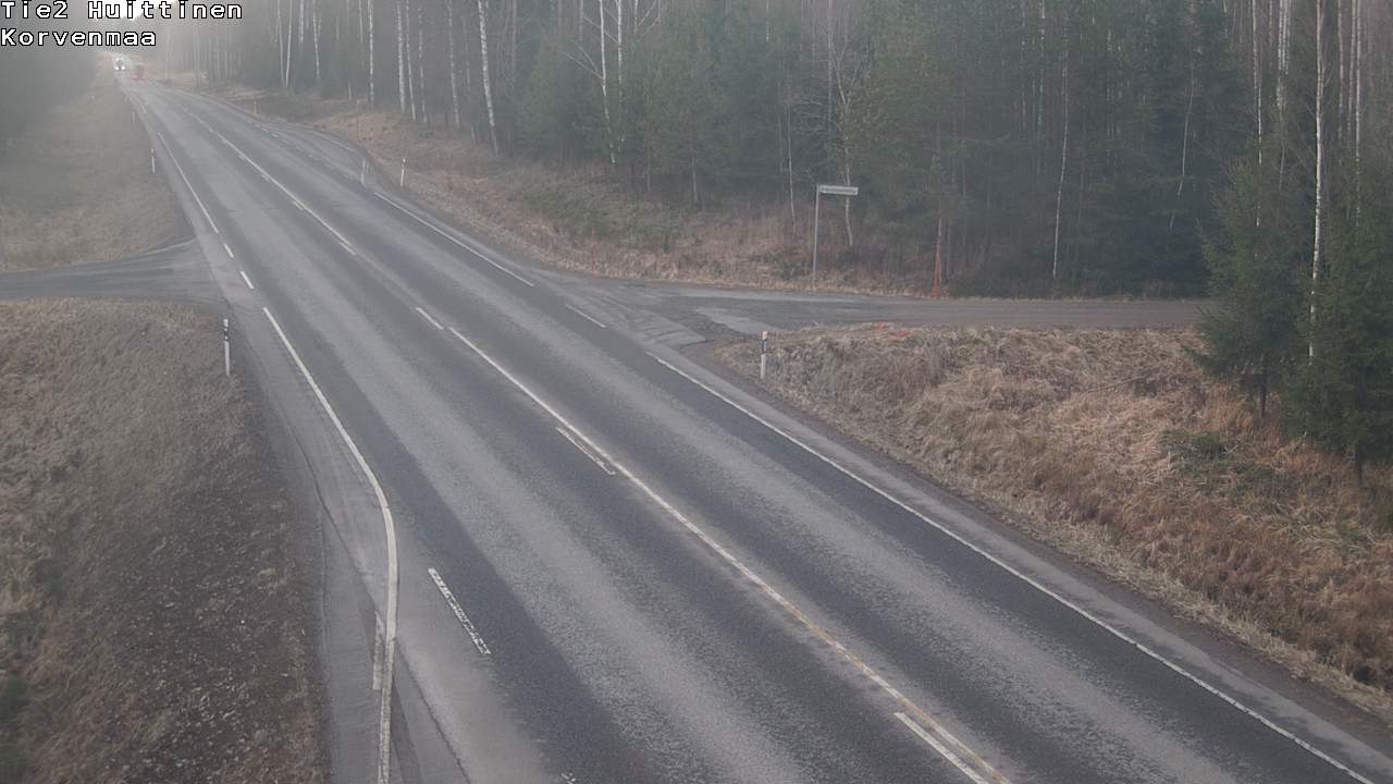 Weather Camera Image Road 2 Huittinen, Korvenmaa, Huittinen, Satakunta