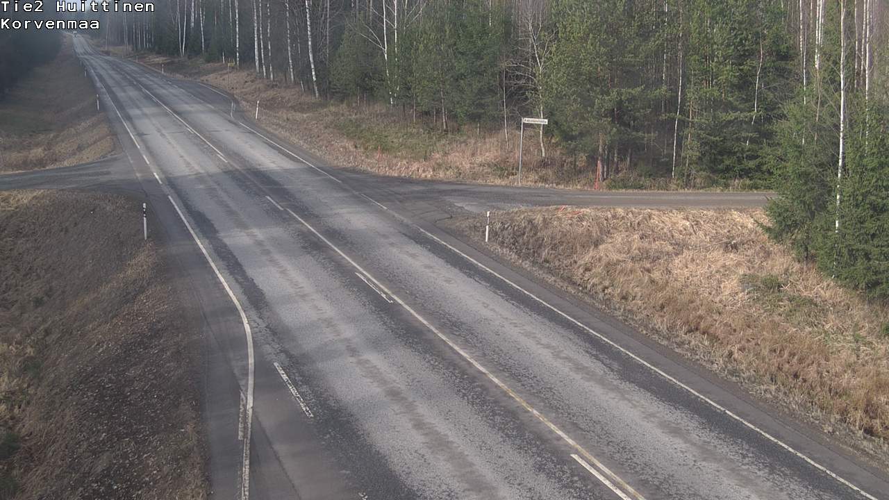 Weather Camera Image Väg 2 Huittinen, Korvenmaa, Huittinen, Satakunta