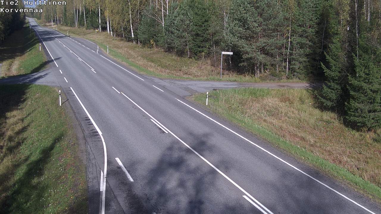 Weather Camera Image Road 2 Huittinen, Korvenmaa, Huittinen, Satakunta
