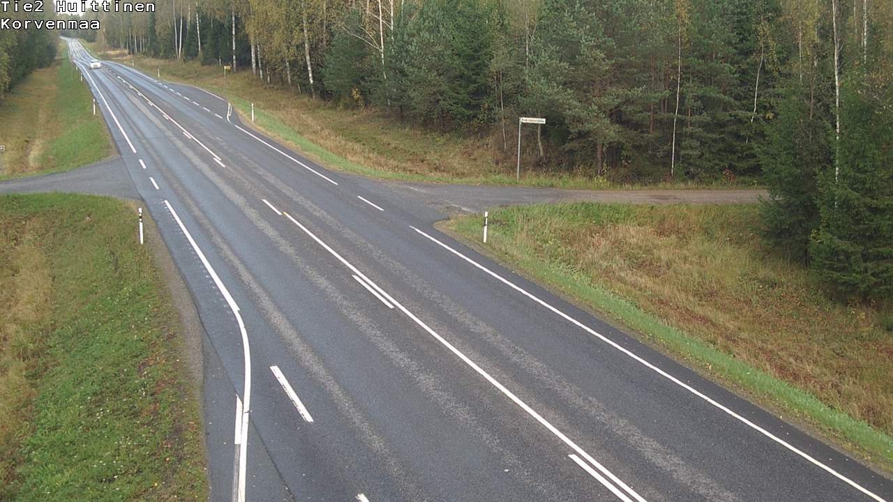 Weather Camera Image Road 2 Huittinen, Korvenmaa, Huittinen, Satakunta