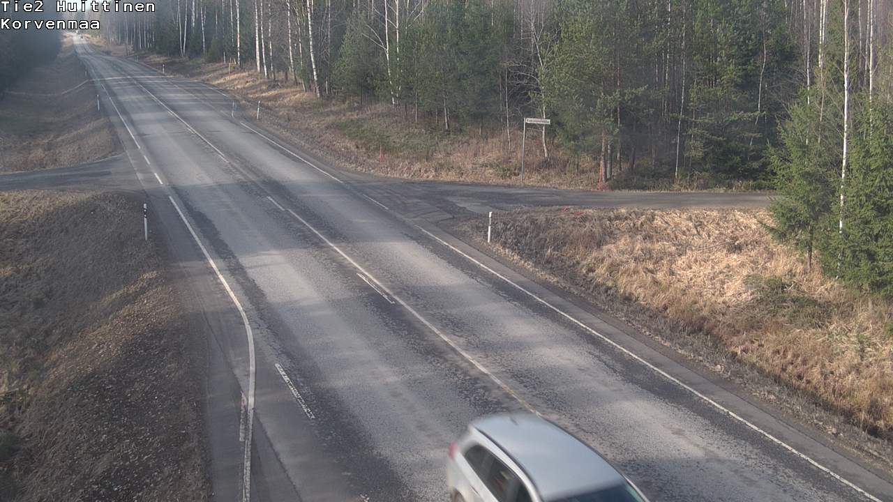 Weather Camera Image Väg 2 Huittinen, Korvenmaa, Huittinen, Satakunta