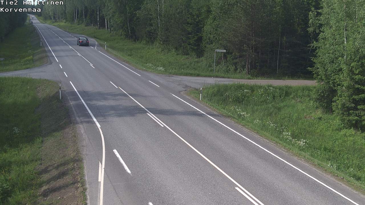 Weather Camera Image Väg 2 Huittinen, Korvenmaa, Huittinen, Satakunta