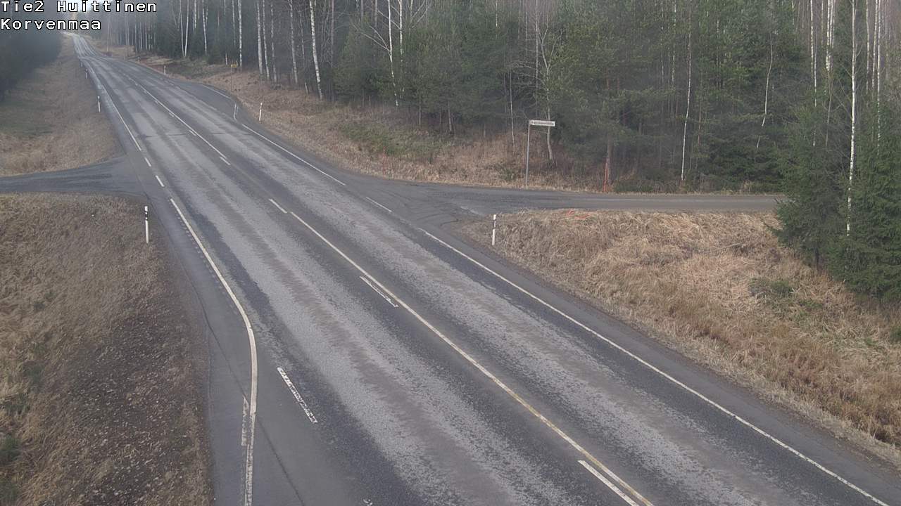 Weather Camera Image Väg 2 Huittinen, Korvenmaa, Huittinen, Satakunta