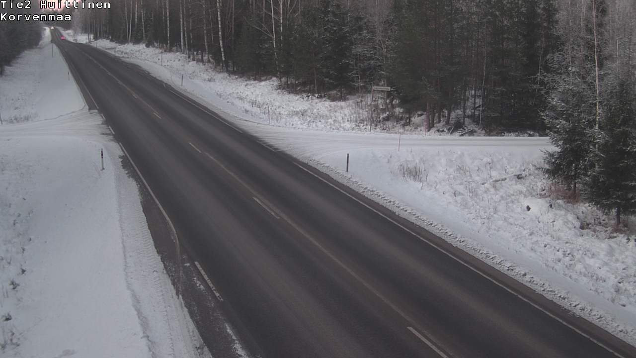 Weather Camera Image Road 2 Huittinen, Korvenmaa, Huittinen, Satakunta