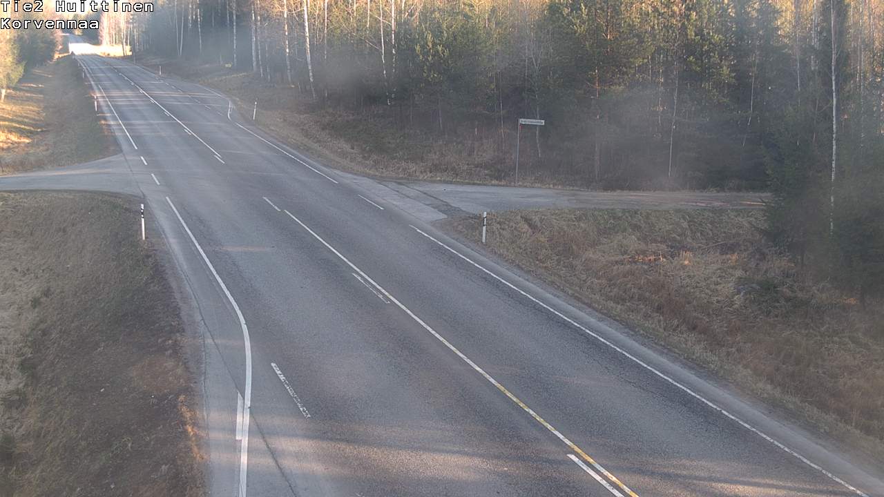 Weather Camera Image Road 2 Huittinen, Korvenmaa, Huittinen, Satakunta