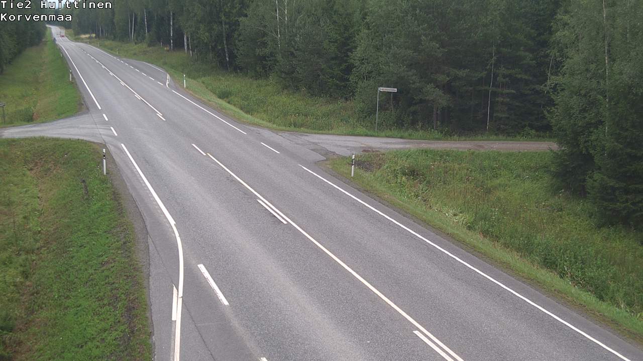 Weather Camera Image Väg 2 Huittinen, Korvenmaa, Huittinen, Satakunta