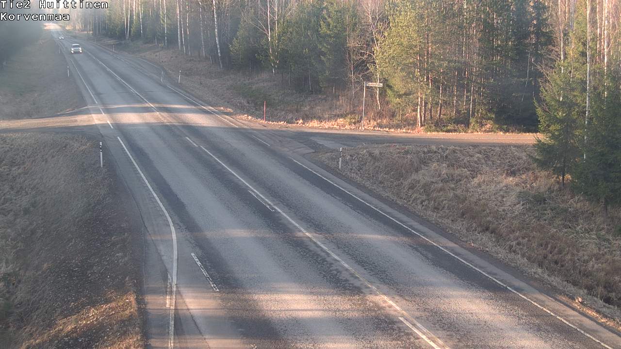 Weather Camera Image Road 2 Huittinen, Korvenmaa, Huittinen, Satakunta