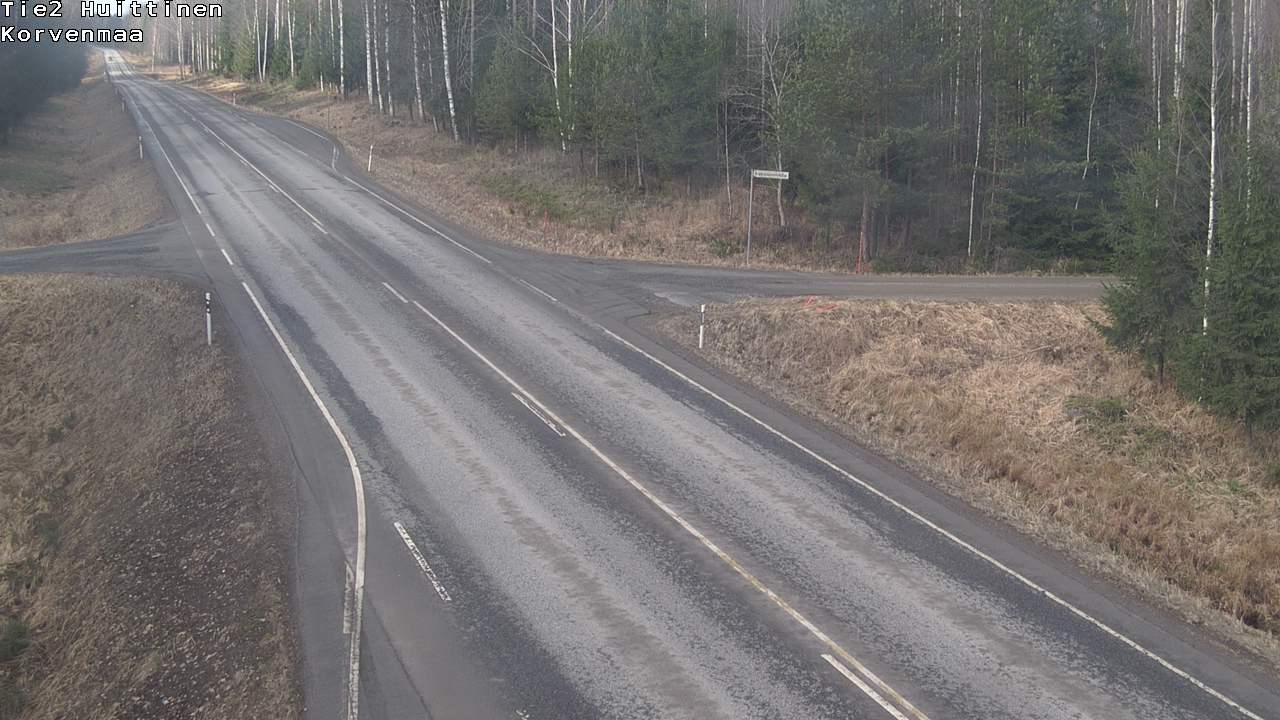 Weather Camera Image Väg 2 Huittinen, Korvenmaa, Huittinen, Satakunta