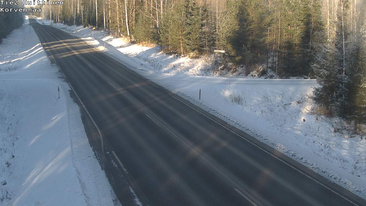 Weather Camera Image Road 2 Huittinen, Korvenmaa, Huittinen, Satakunta