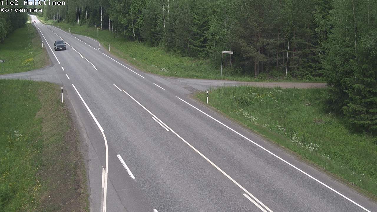 Weather Camera Image Road 2 Huittinen, Korvenmaa, Huittinen, Satakunta