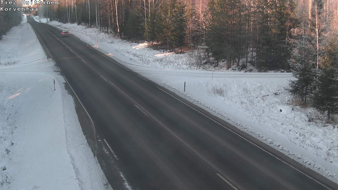 Weather Camera Image Väg 2 Huittinen, Korvenmaa, Huittinen, Satakunta