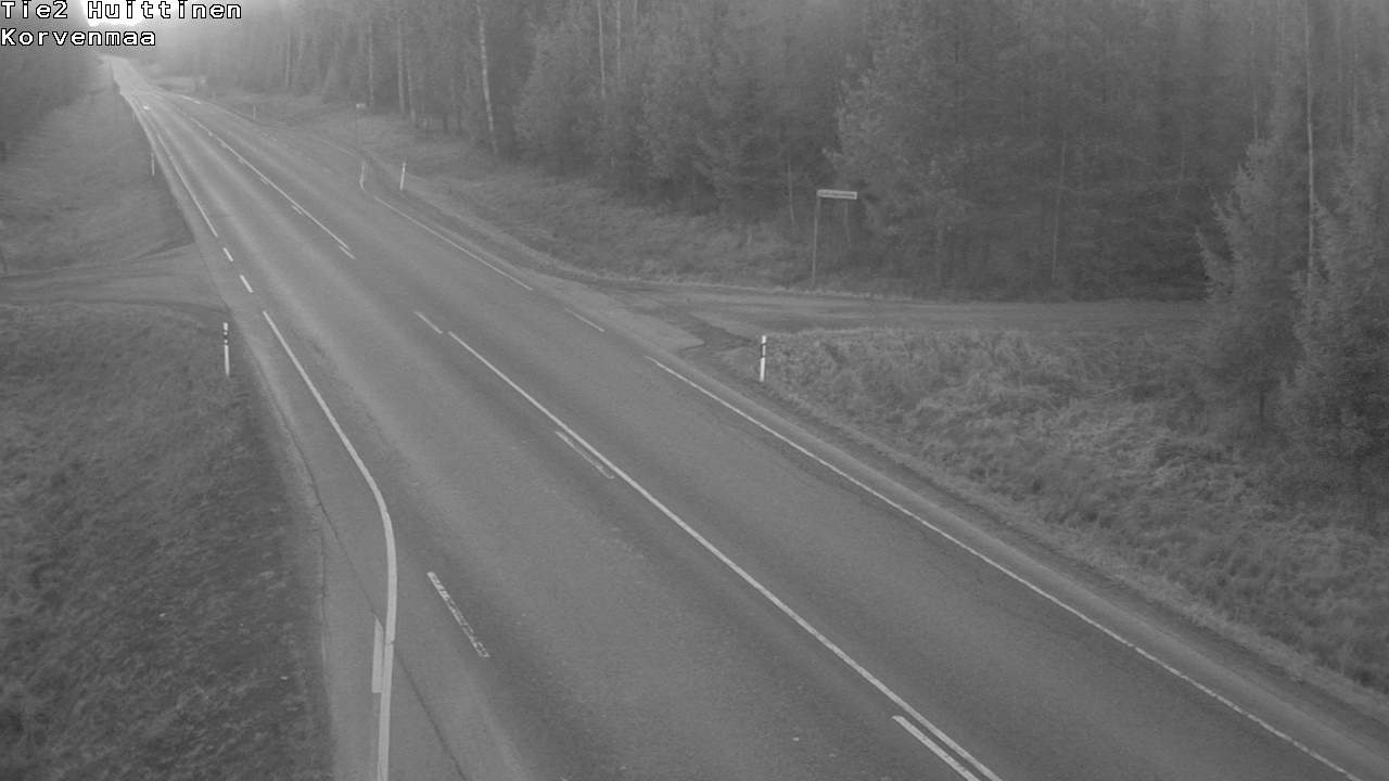 Weather Camera Image Road 2 Huittinen, Korvenmaa, Huittinen, Satakunta