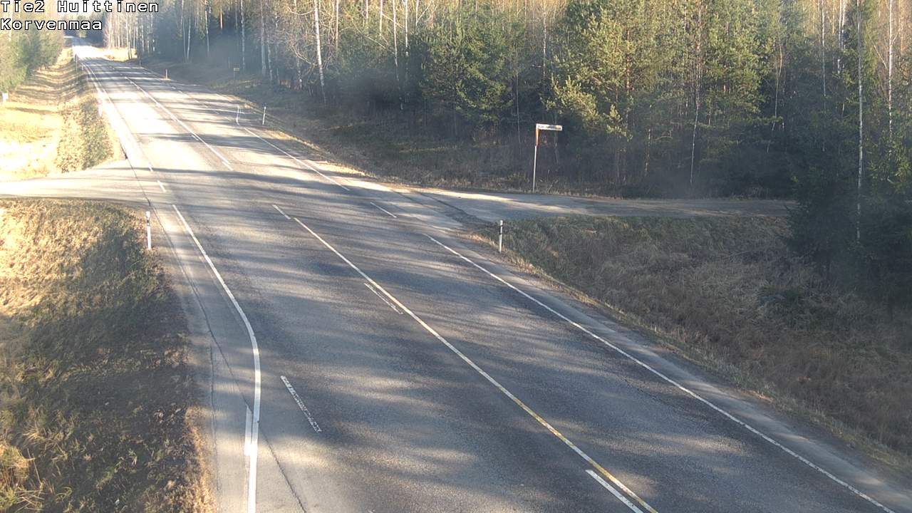 Weather Camera Image Road 2 Huittinen, Korvenmaa, Huittinen, Satakunta