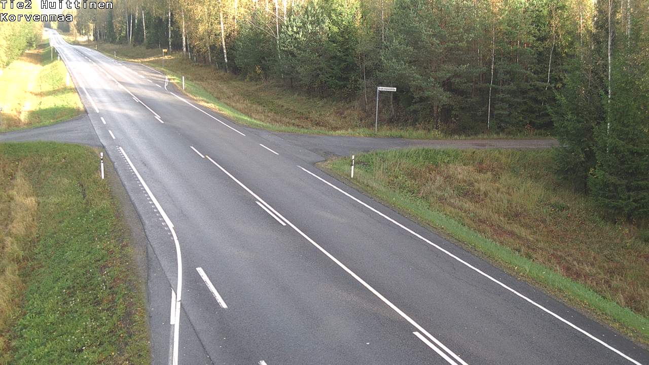 Weather Camera Image Road 2 Huittinen, Korvenmaa, Huittinen, Satakunta