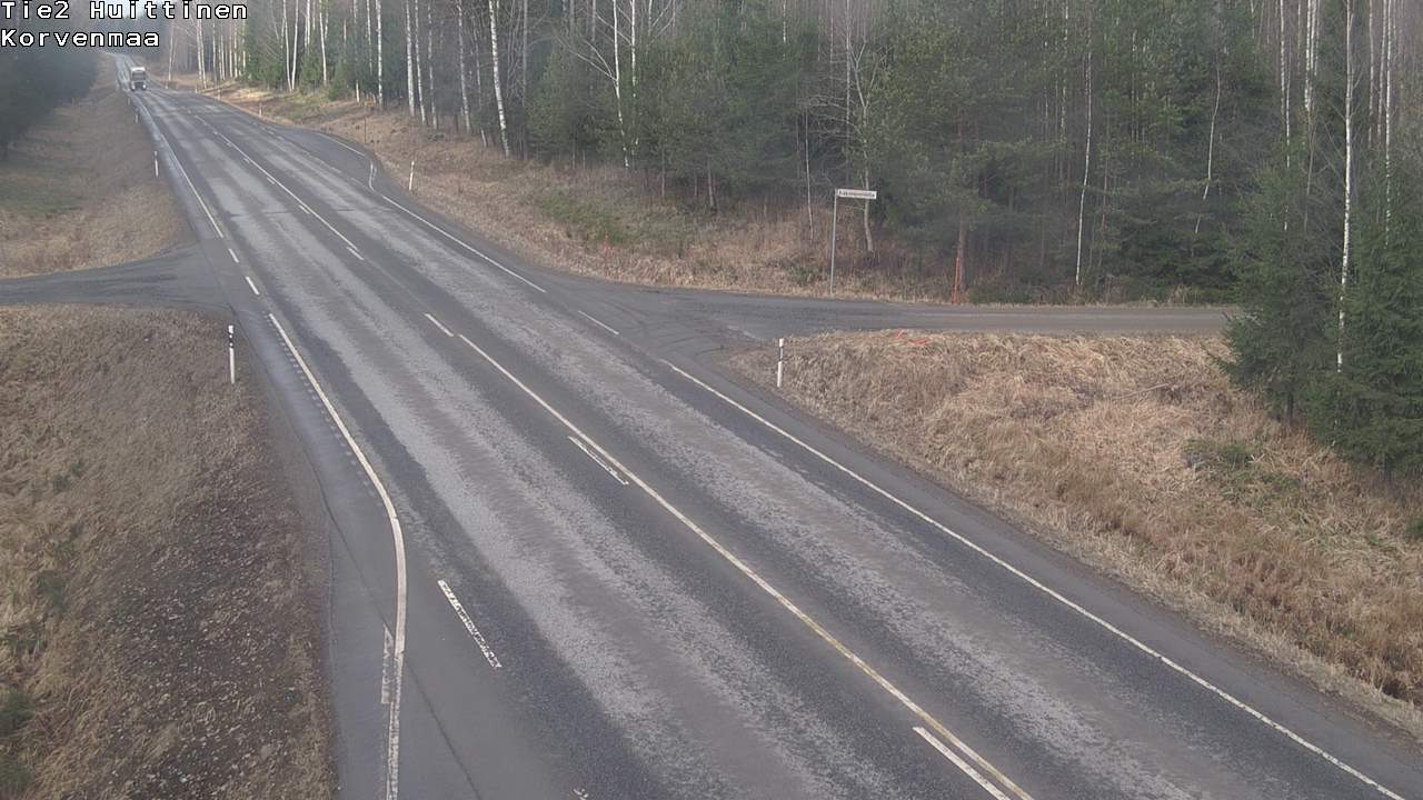 Weather Camera Image Väg 2 Huittinen, Korvenmaa, Huittinen, Satakunta