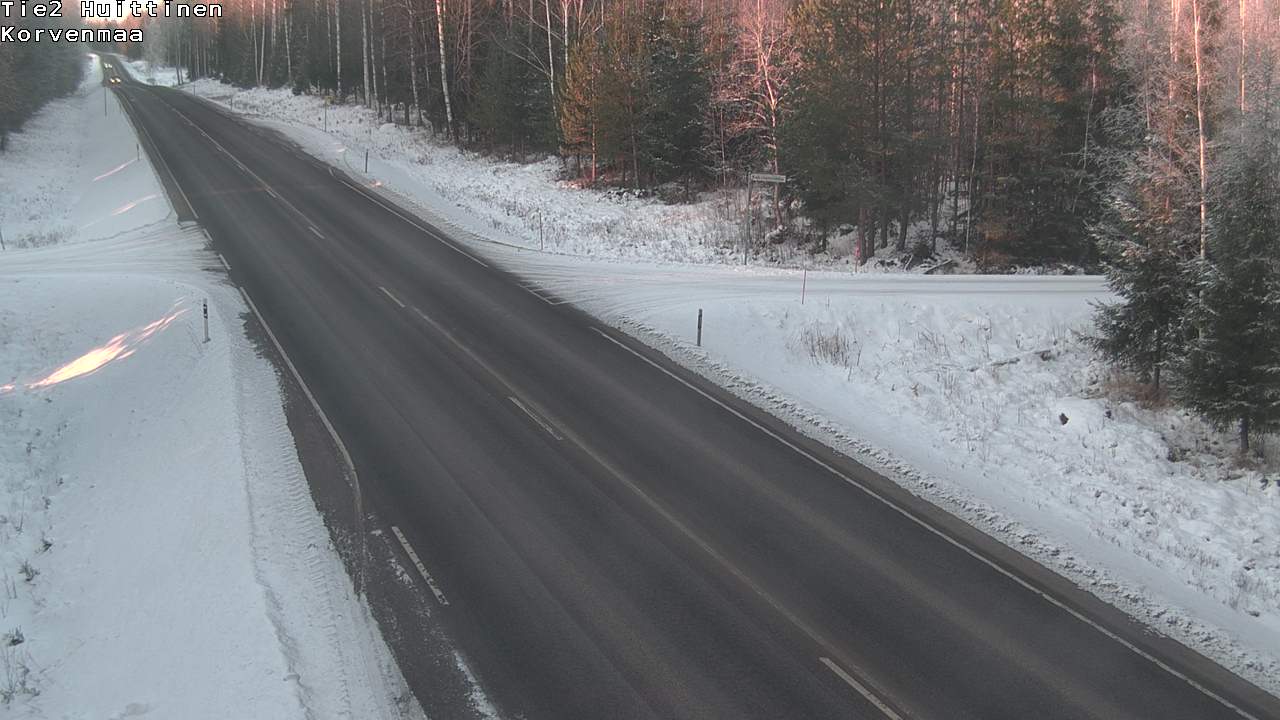 Weather Camera Image Väg 2 Huittinen, Korvenmaa, Huittinen, Satakunta