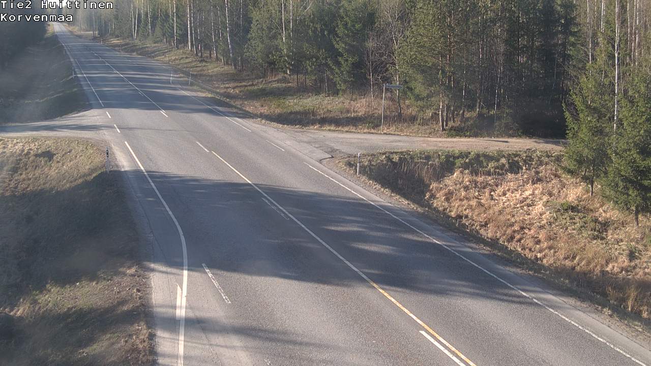 Weather Camera Image Road 2 Huittinen, Korvenmaa, Huittinen, Satakunta
