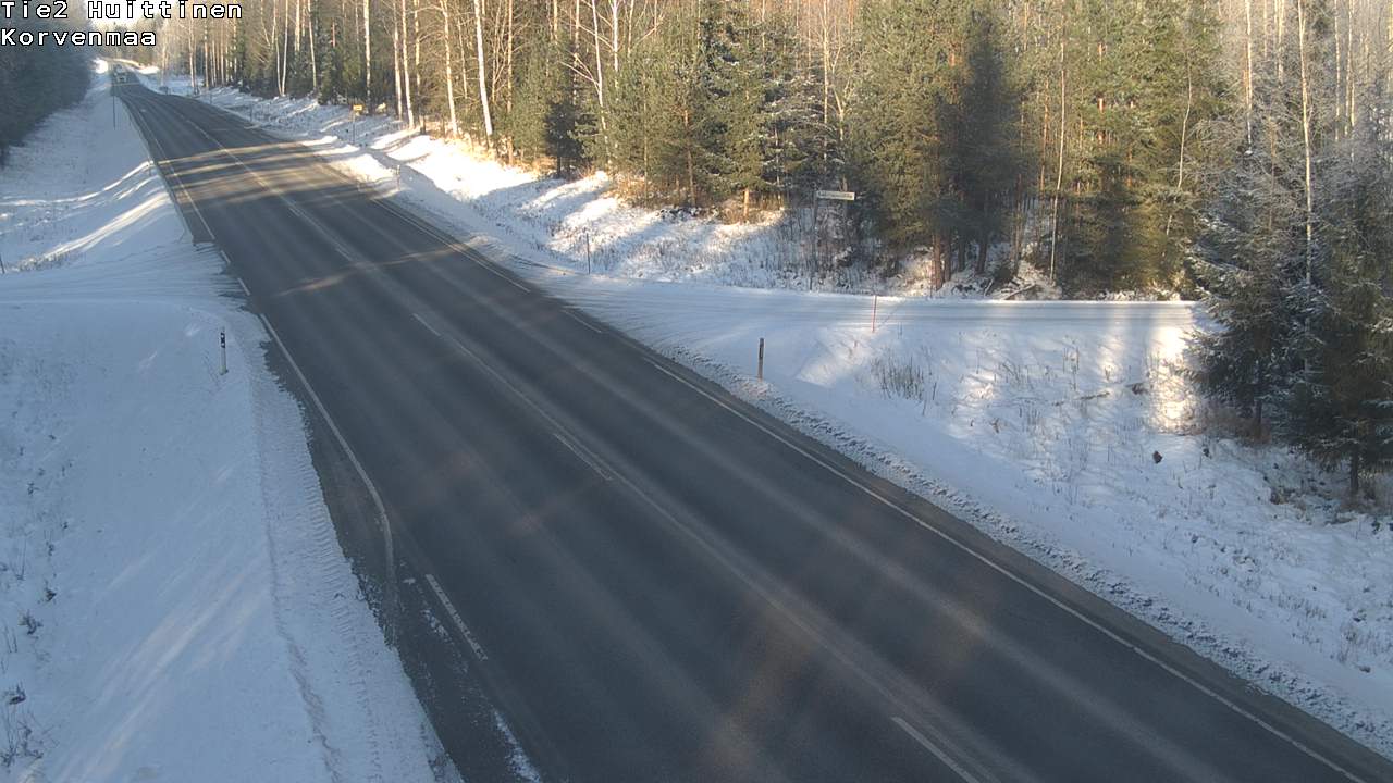 Weather Camera Image Road 2 Huittinen, Korvenmaa, Huittinen, Satakunta