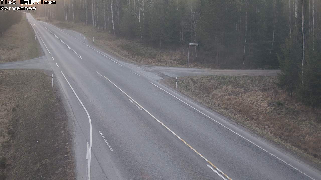 Weather Camera Image Road 2 Huittinen, Korvenmaa, Huittinen, Satakunta