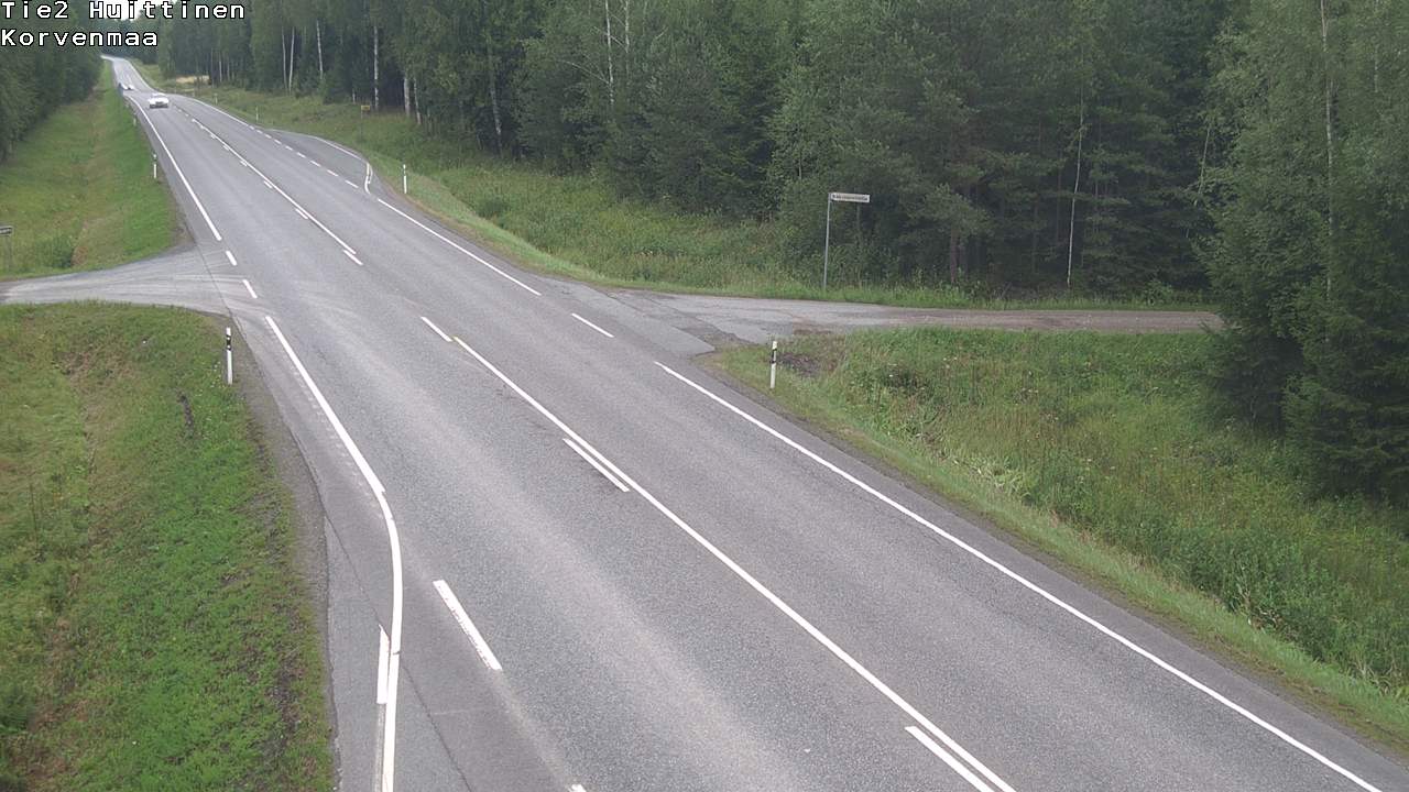 Weather Camera Image Road 2 Huittinen, Korvenmaa, Huittinen, Satakunta