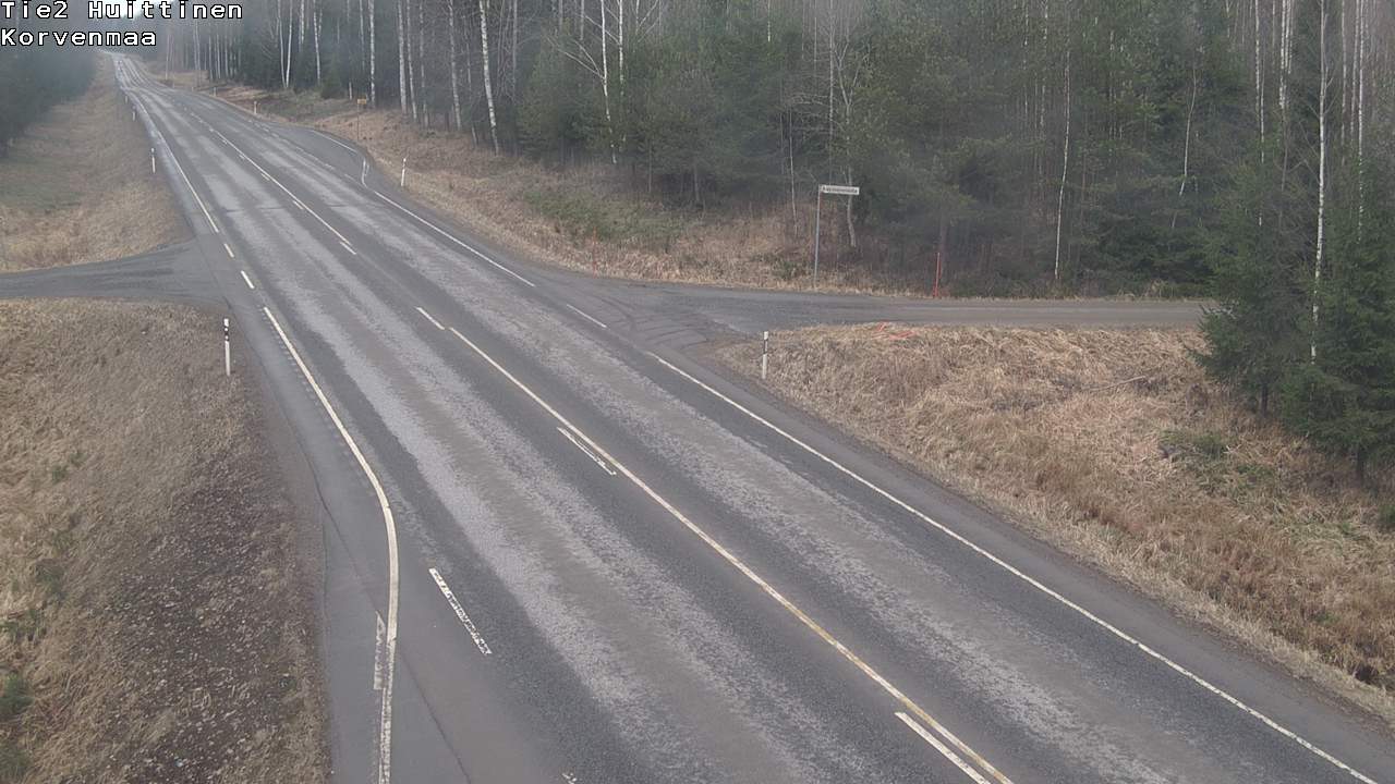 Weather Camera Image Väg 2 Huittinen, Korvenmaa, Huittinen, Satakunta