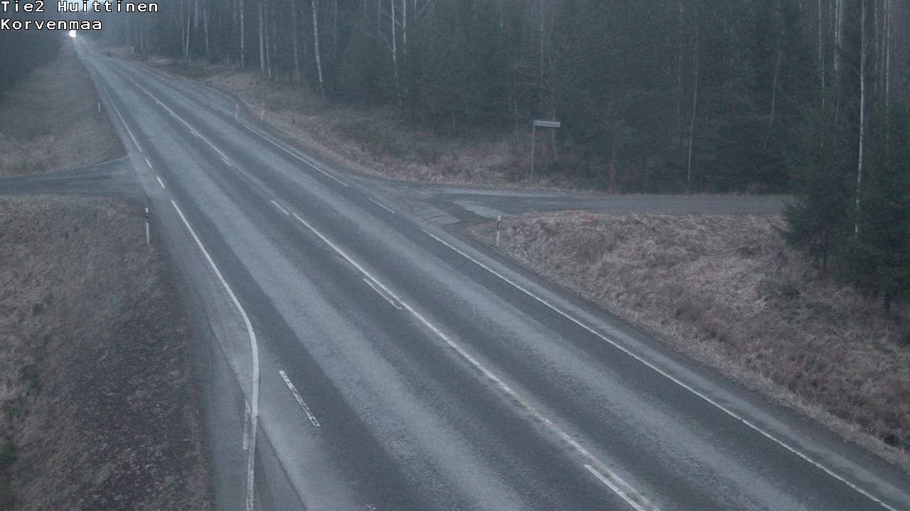 Weather Camera Image Road 2 Huittinen, Korvenmaa, Huittinen, Satakunta