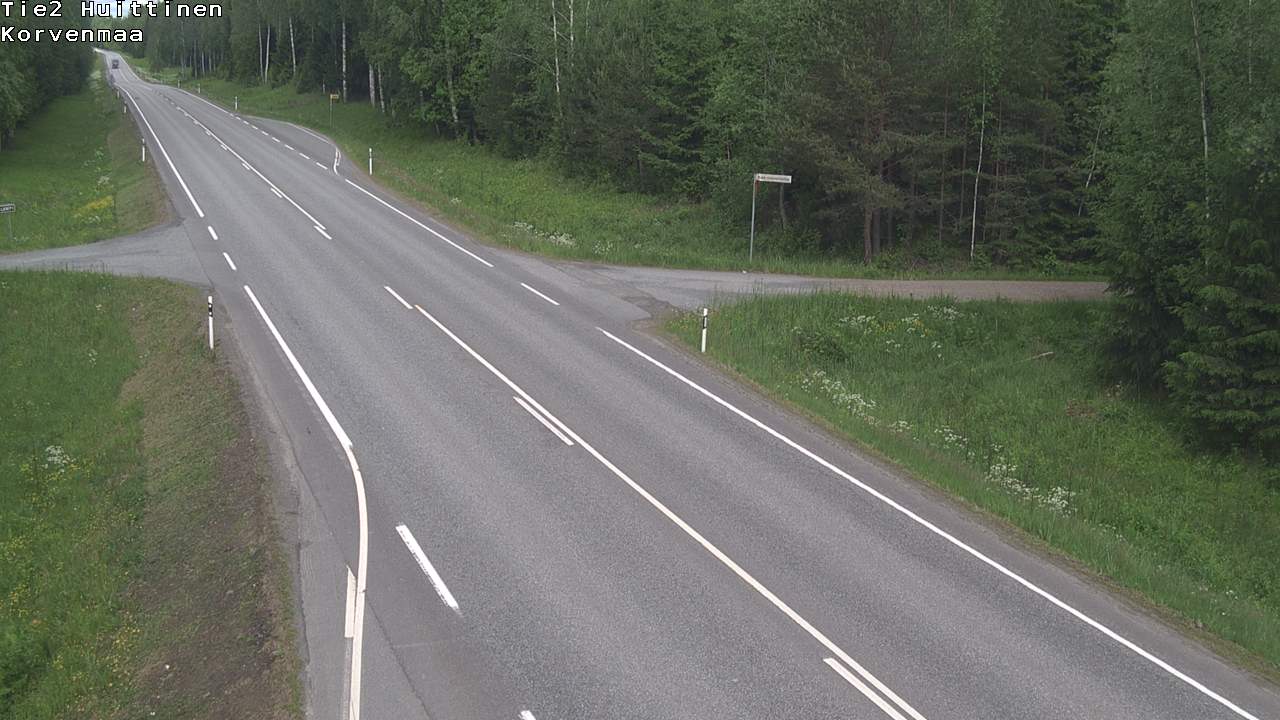 Weather Camera Image Road 2 Huittinen, Korvenmaa, Huittinen, Satakunta