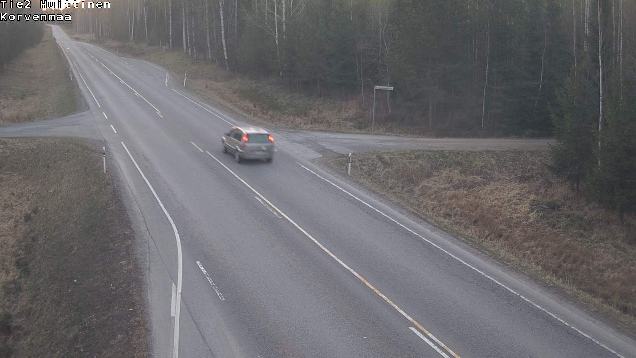 Weather Camera Image Road 2 Huittinen, Korvenmaa, Huittinen, Satakunta